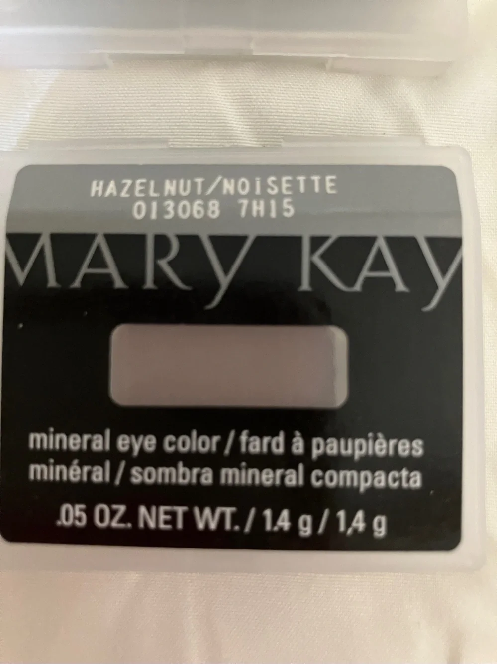 (2) New Hazelnut Mary Kay Mineral Eye Color Powder Eyeshadow Refill